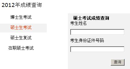 ϴѧ2012гɼѯ