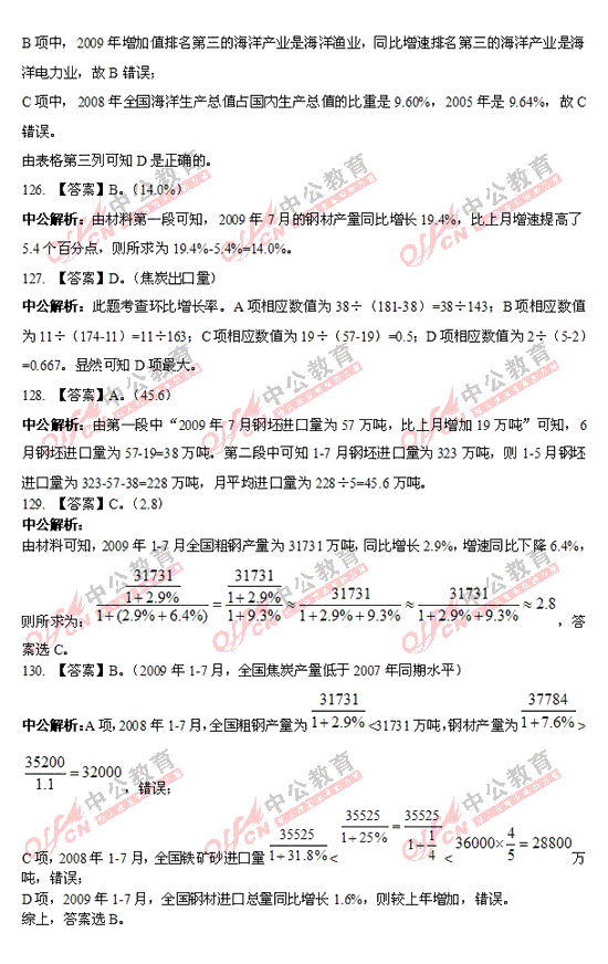 2012安徽公务员行测考试真题答案及估分-公务