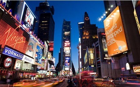 美国夏令营游学景点:纽约时代广场