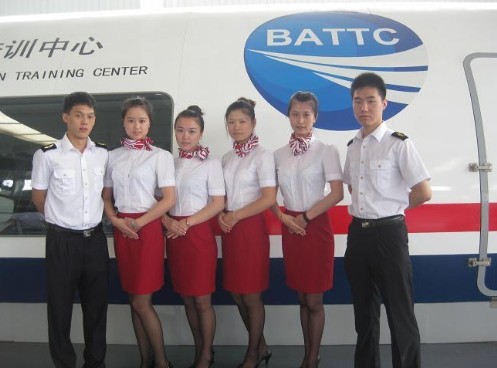 我院11级空乘服务与管理专业学生实训学习