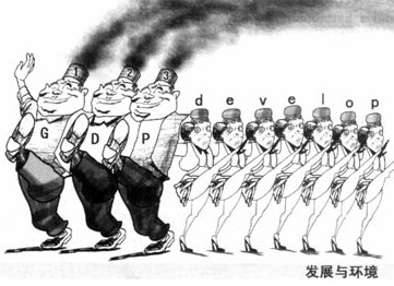 2014年考研英语作文范文:发展与环境