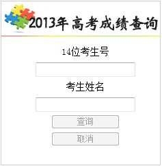 2013꼪ָ߿ɼѯ