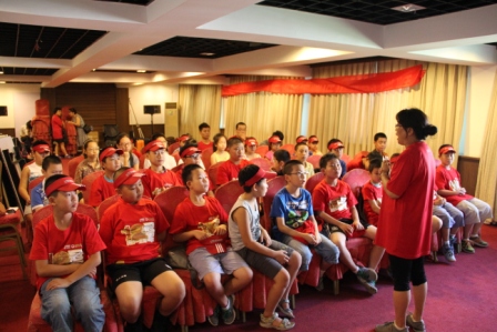 巨人羽球训练夏令营第六期活动照片