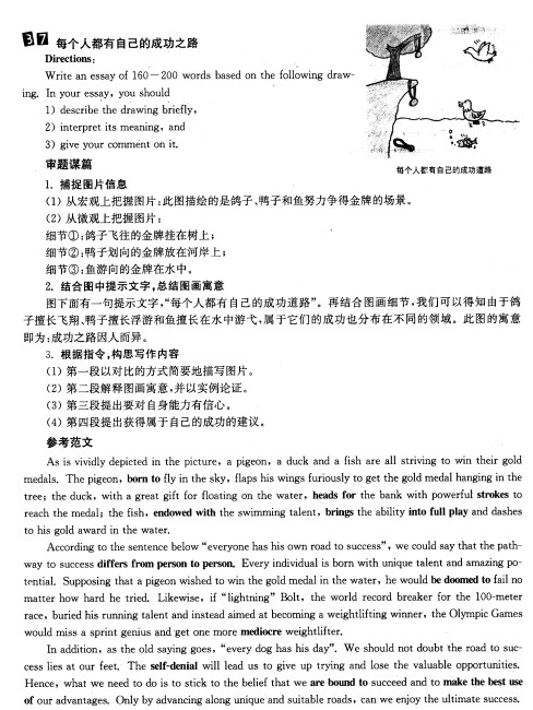 2014年考研英语冲刺作文预测:成功之路-考研英