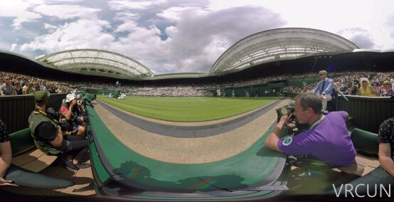银河足球队使用vr技术让球迷看全景比赛
