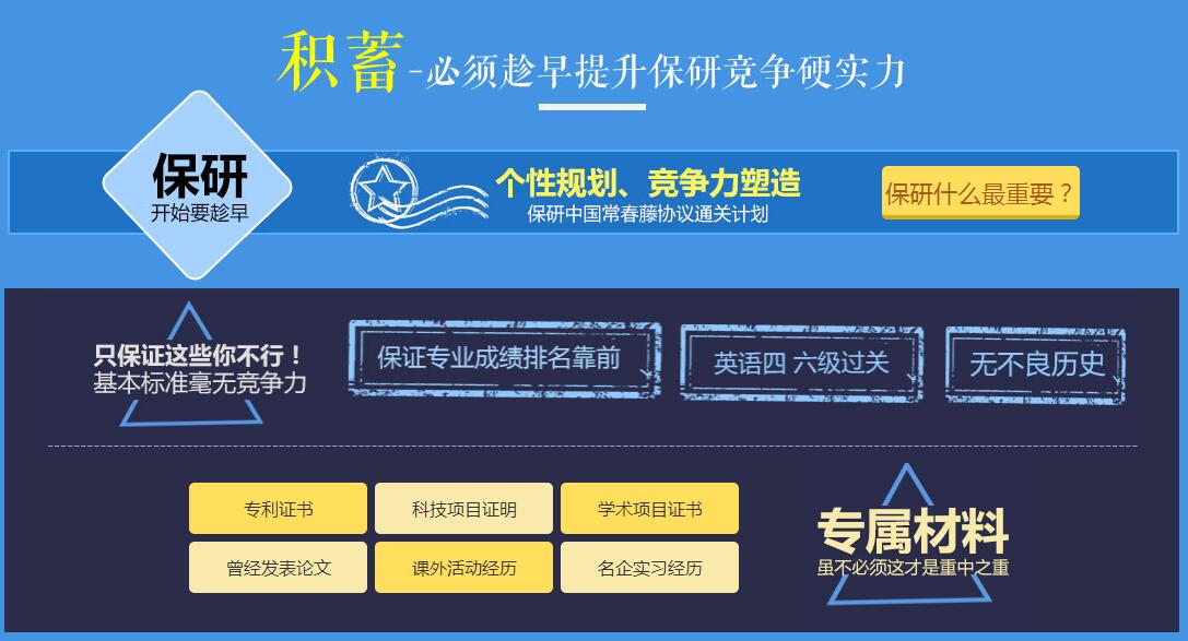 2018跨考考研名校保研协议 向理想院校冲击!