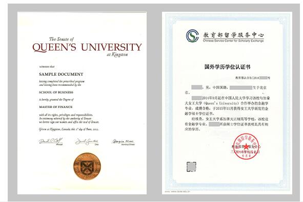 人大-女王大学MBA获得什么学位证书? - 在职M