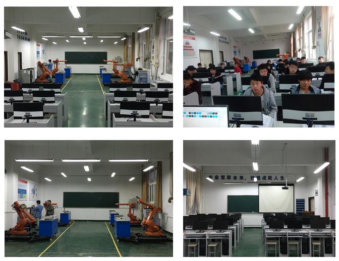 武汉金石兴机器人培训学院教学环境-金石兴工业机器人新闻动态