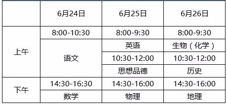 2018年北京中考海淀西城一模、二模时间公布