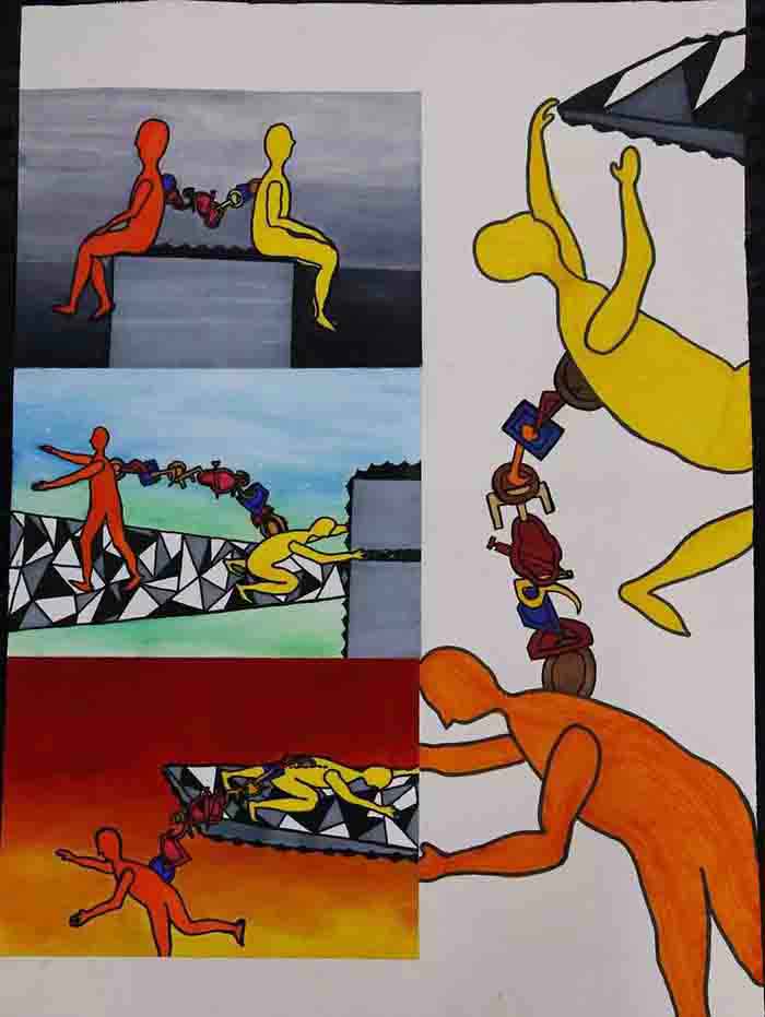 北京凯文学校AIP国际艺术学校学生作品