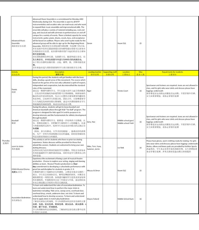 校园放大镜丨AIP国际艺术高中体育选修课