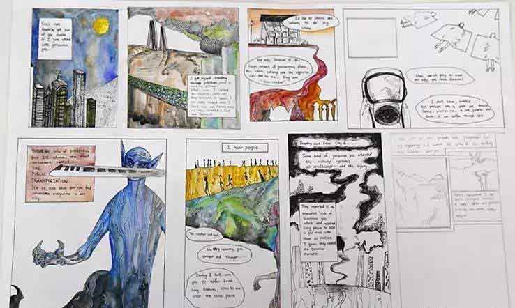 北京凯文学校AIP国际艺术学校学生作品