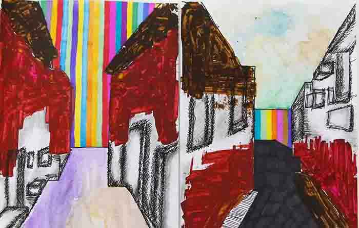 北京凯文学校AIP国际艺术学校学生作品