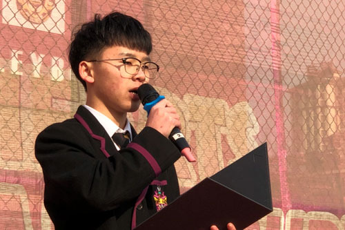 黑利伯瑞学校【升旗仪式】追忆历史,传承文化