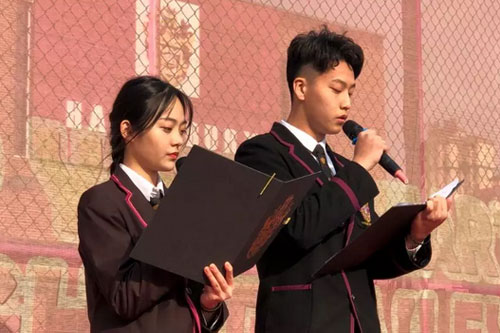 黑利伯瑞学校【升旗仪式】追忆历史,传承文化