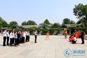 山东理工大学组织红色教育基地学习