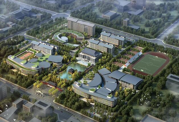 益田翰德学校全景图