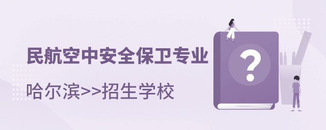 哪些民航空中安全保卫专业学校在哈尔滨有招生