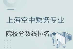 上海空中乘務專業院校分數線排名