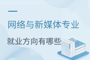 网络与新媒体专业就业方向有哪些?