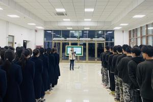 滨州学院乘务学院召开疫情防控主题教育大会