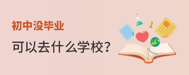 初中没毕业可以去什么学校