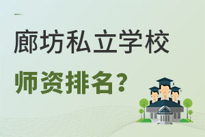 初升高阶段河北廊坊私立学校师资排名
