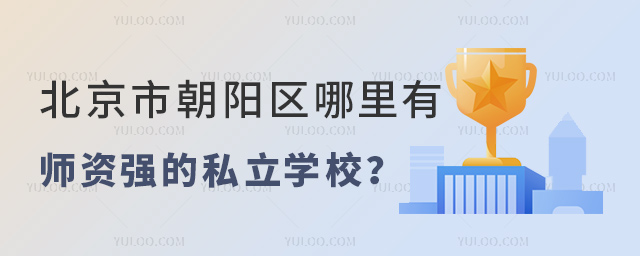 北京市朝阳区哪里有师资强的私立学校