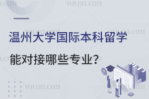 温州大学国际本科留学能对接哪些专业？