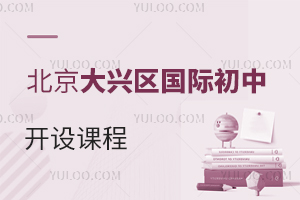 北京大兴区国际初中开设课程