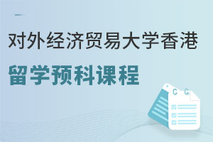 对外经济贸易大学香港留学预科开设了哪些课程？