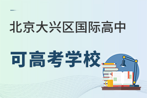 北京大兴区国际高中可高考学校