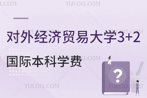 对外经济贸易大学3+2国际本科学费是多少？