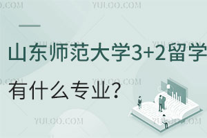 山东师范大学3+2留学有什么专业？就业怎么样？