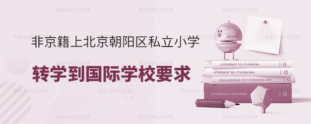 非京籍上北京朝阳区私立小学转学到国际学校要求