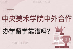 中央美术学院中外合作办学留学靠谱吗？
