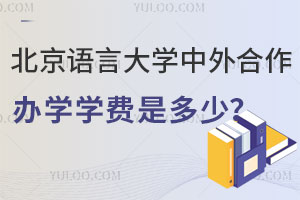北京语言大学中外合作办学学费是多少？