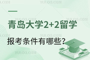 青岛大学2+2留学报考条件有哪些呢？