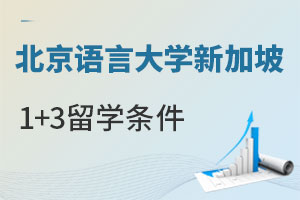 北京语言大学新加坡国际本科1+3留学申请条件