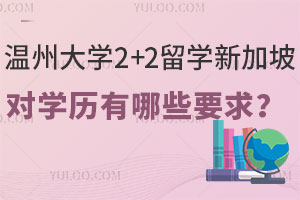 温州大学2+2留学新加坡对学历有哪些要求？