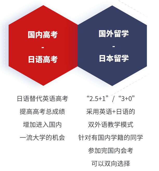 北京明诚外国语学校洪堡学院日语高中双轨升学特色