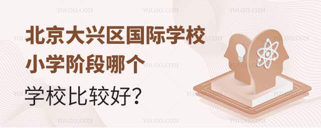 北京大兴区国际学校小学阶段哪个学校比较好