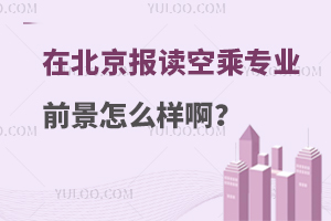 在北京報讀空乘專業(yè)前景怎么樣啊?