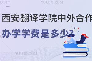 西安翻译学院中外合作办学学费是多少？