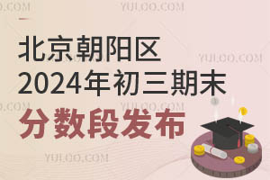 北京朝阳区2024年初三期末分数段发布(网传版)分数不理想怎么办