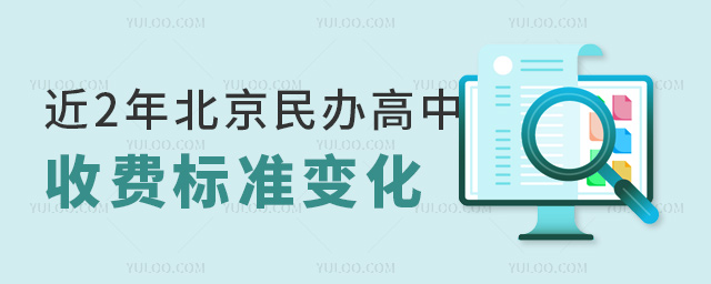 近2年北京民办高中收费标准变化一览