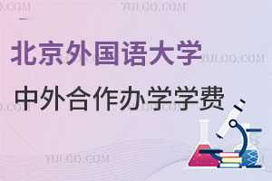北京外国语大学中外合作办学学费汇总