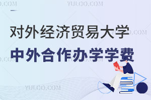 对外经济贸易大学中外合作办学学费汇总