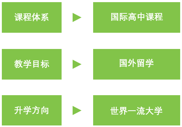 北京通州树人学校高中部招生班型,