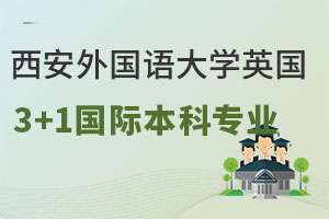 西安外国语大学英国高等文凭3+1国际本科招生专业有哪些？